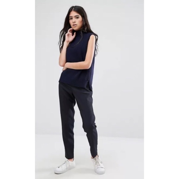 YMC Merino Wool Roll Neck Knit Tank Top - Picture 9 of 12